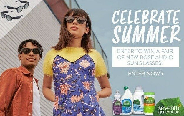 Seventh Generation Bose Audio Sunglasses Giveaway