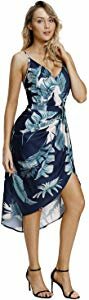 Women’s V Neck Sleeveless Spaghetti Strap Floral Boho… Giveaway