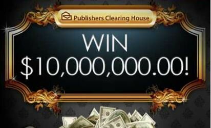 PCH $10 Million Dollar Sweepstakes