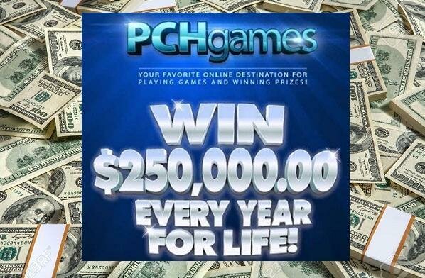 PCH $250,000 A Year For Life Superprize Giveaway – Win $250,000 Every Year For Life