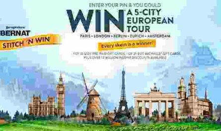 Bernat Stitch N Win Sweepstakes
