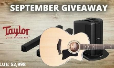 Taylor & Bose Gear Giveaway