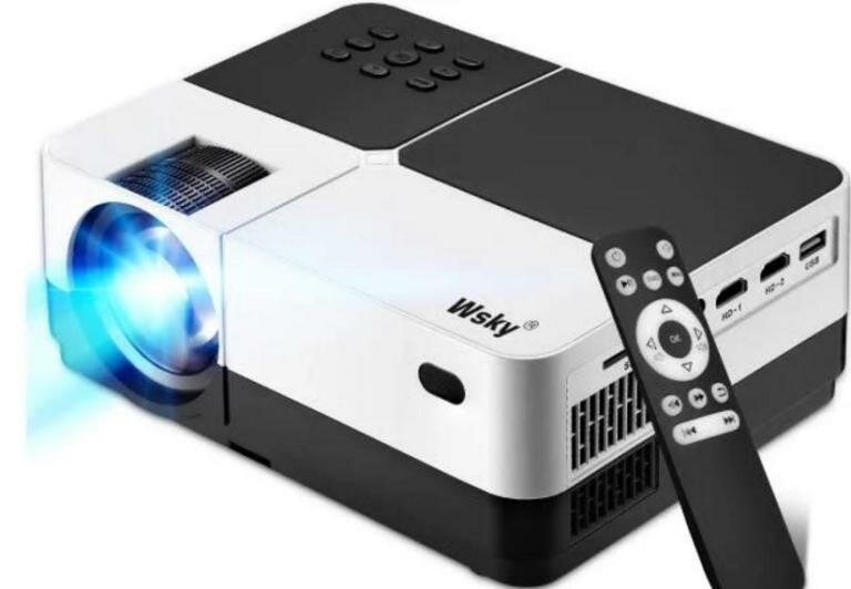 Wsky Portable Home Theater Video Projector Giveaway