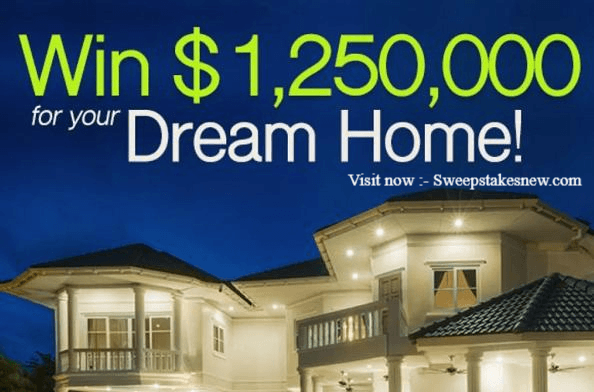 PCH.com $1250000 Dream Home Giveaway