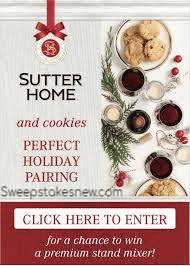 Sutter Home Baking Sweepstakes