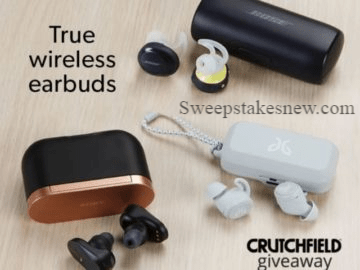 Crutchfield True Wireless Earbud Sweepstakes