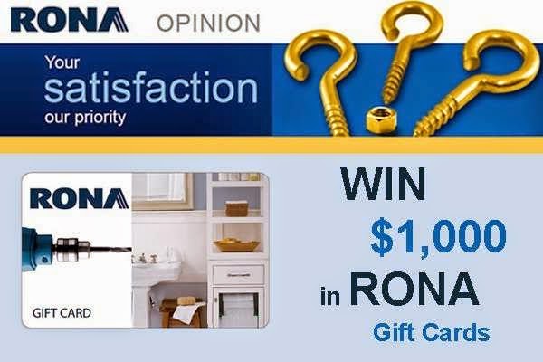 Rona Opinion Survey Contest