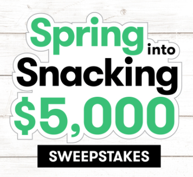 Tasty Rewards Spring Into Snacking Sweepstakes