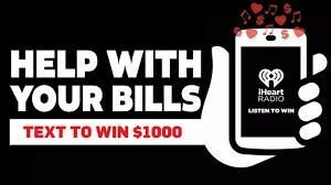iHeart Radio Help With Your Bills Sweepstakes