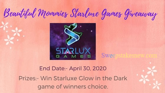 Beautiful Mommies Starluxe Games Giveaway