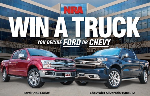 NRA Win This Truck Sweepstakes - nrawinthistruck.org