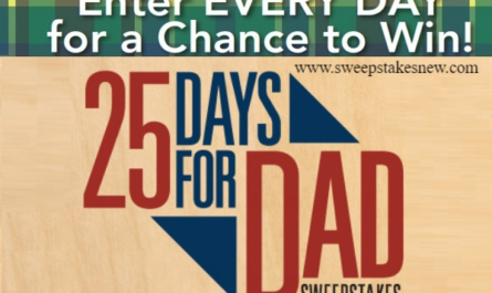 Popular Woodworking 25 Days for Dad Sweepstakes