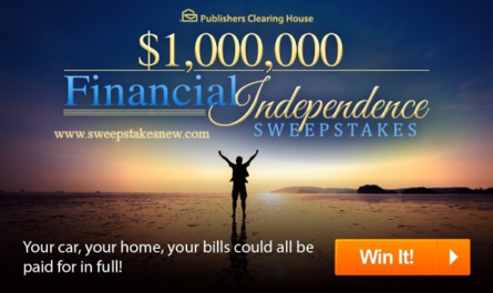 PCH Financial Independence Sweepstakes