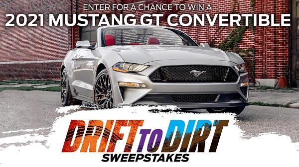 Ford Drift To Dirt Sweepstakes