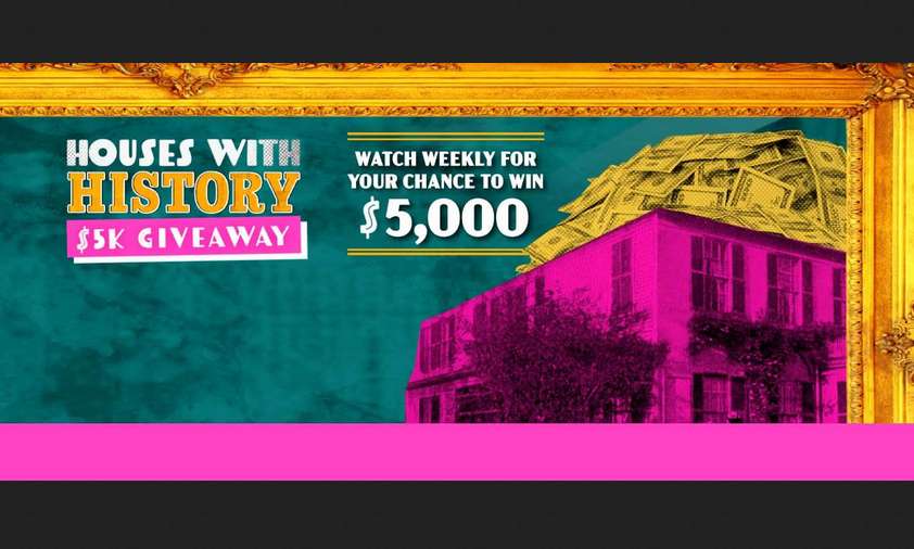 HGTV Houses with History $5k Giveaway,